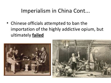 what are the positive effects of imperialism in china